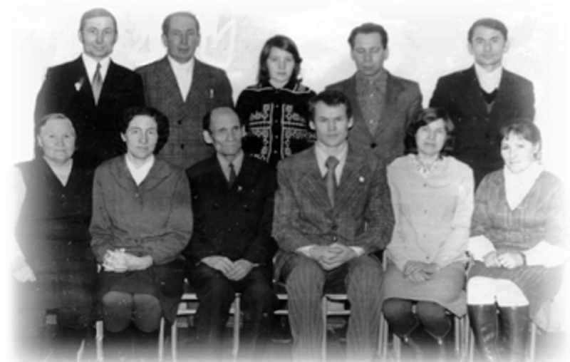 Коллектив учителей 1978 год